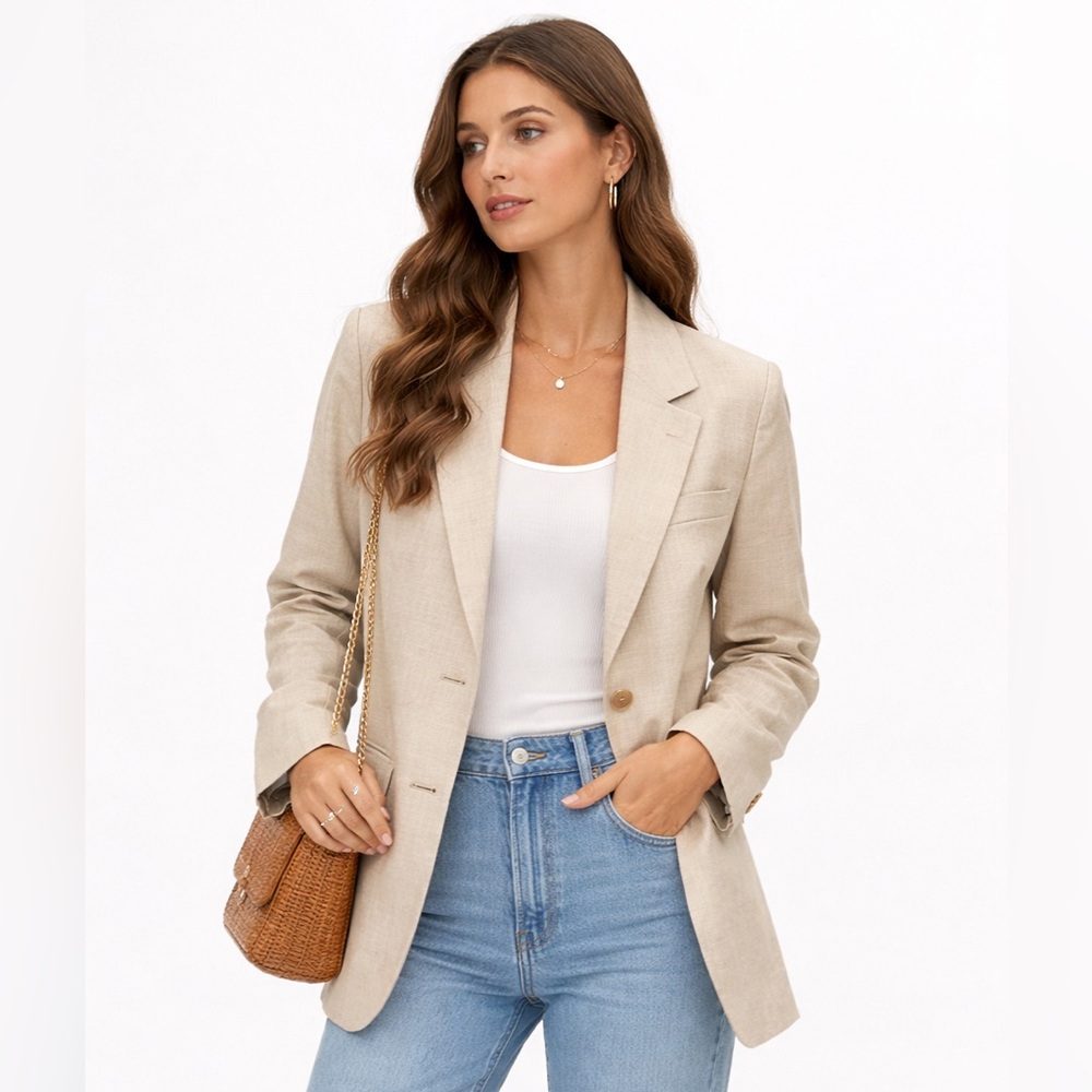 Mustard Seed Beige Blazer